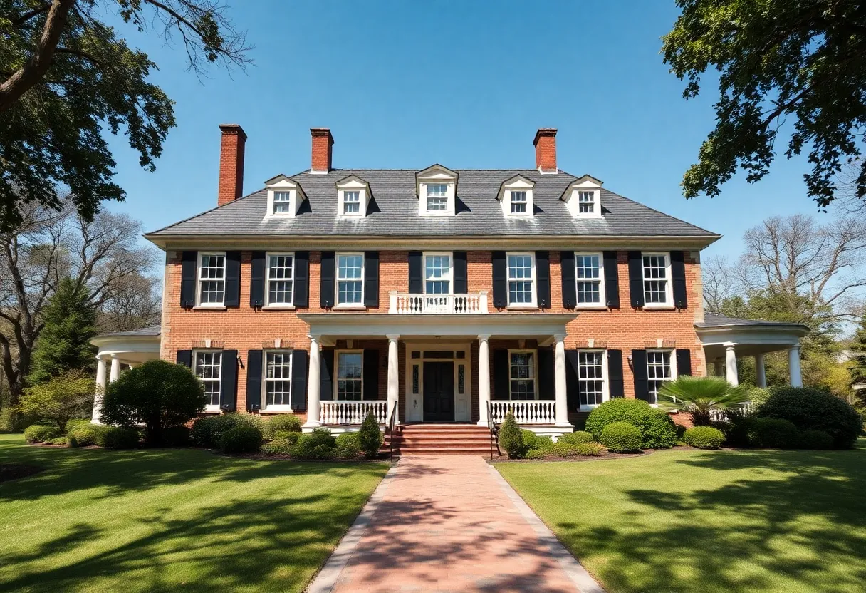 Historic home of U.S. president undergoing renovation