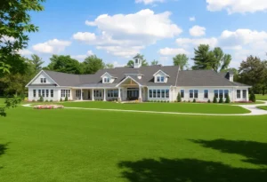 Architectural rendering of the Kalamazoo Country Club renovation.