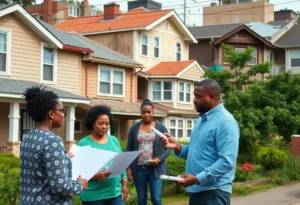 Community discussion on urban renovation in District 6