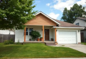 A foreclosed home ready for renovation