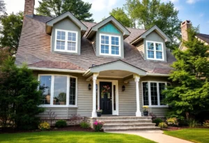 A renovated home featuring energy-efficient windows in Wisconsin.